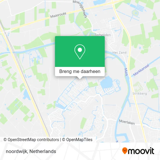 noordwijk kaart