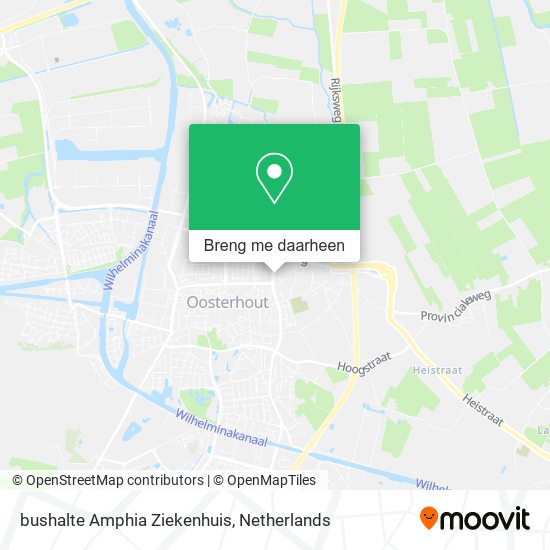 bushalte Amphia Ziekenhuis kaart