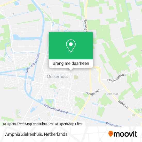 Amphia Ziekenhuis kaart