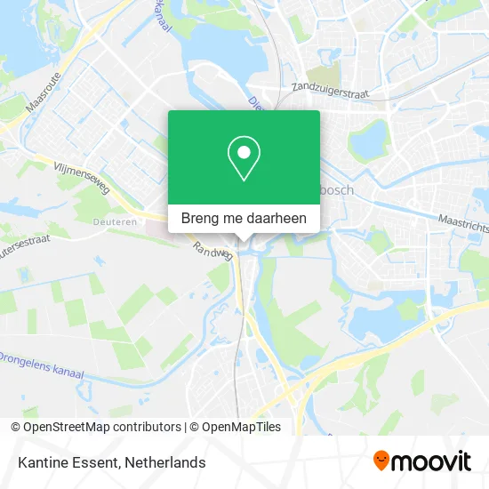 Kantine Essent kaart