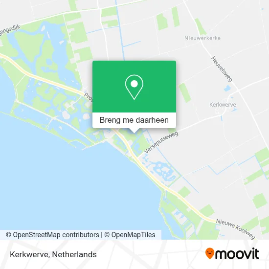 Kerkwerve kaart