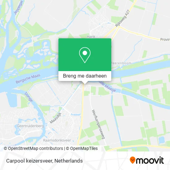 Carpool keizersveer kaart
