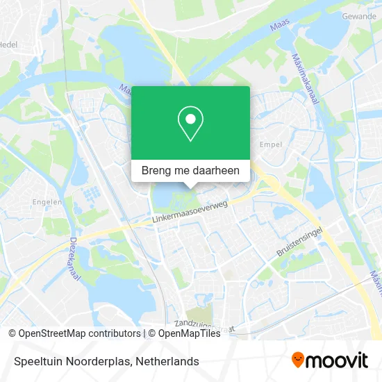 Speeltuin Noorderplas kaart