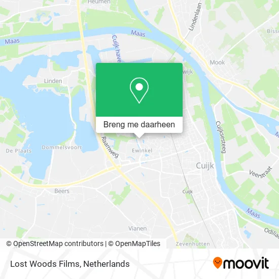 Lost Woods Films kaart