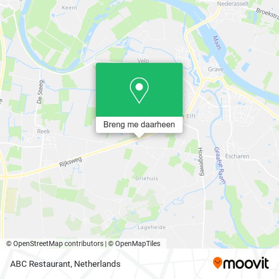 ABC Restaurant kaart