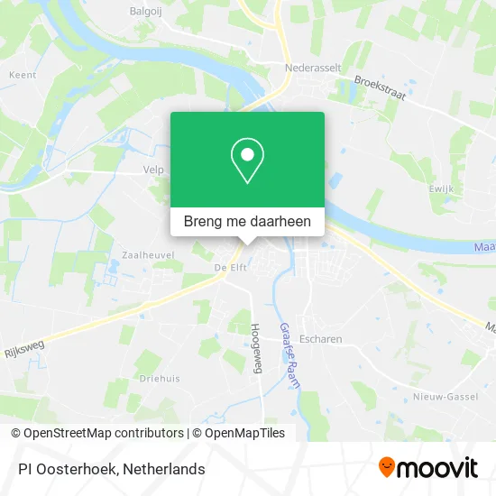 PI Oosterhoek kaart