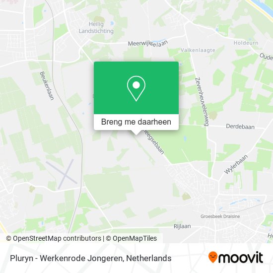 Pluryn - Werkenrode Jongeren kaart