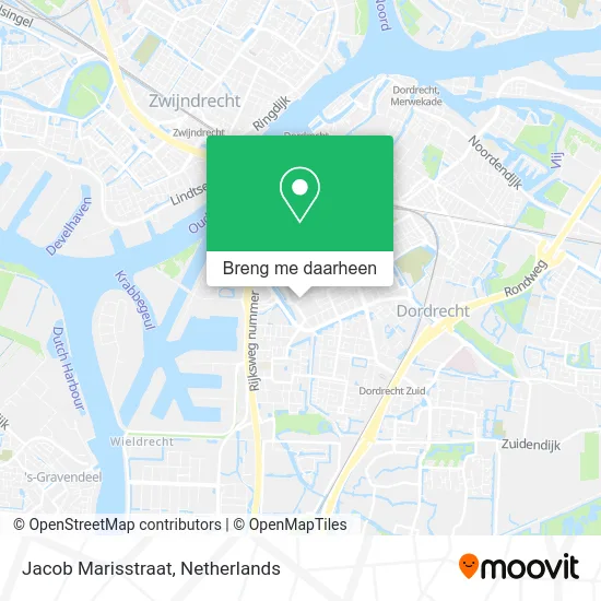 Jacob Marisstraat kaart