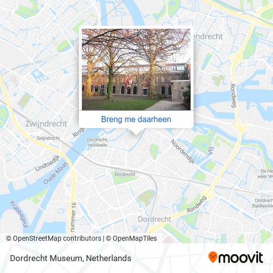 Dordrecht Museum kaart