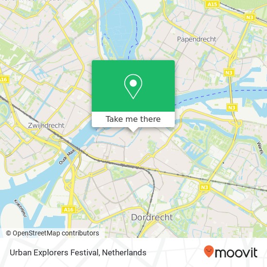 Urban Explorers Festival kaart