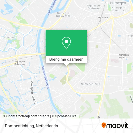 Pompestichting kaart