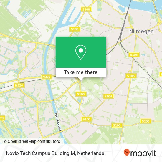 Novio Tech Campus Building M kaart