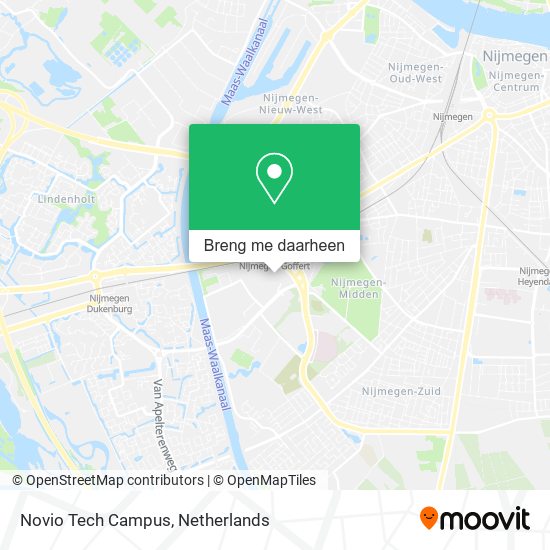 Novio Tech Campus kaart