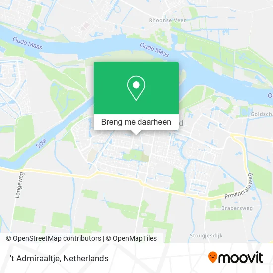 't Admiraaltje kaart
