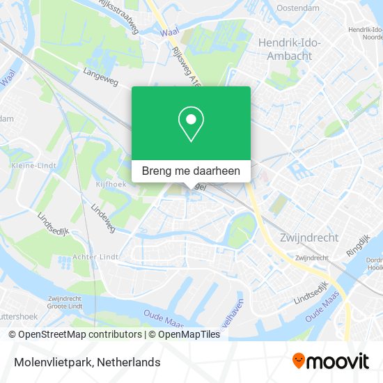 Molenvlietpark kaart