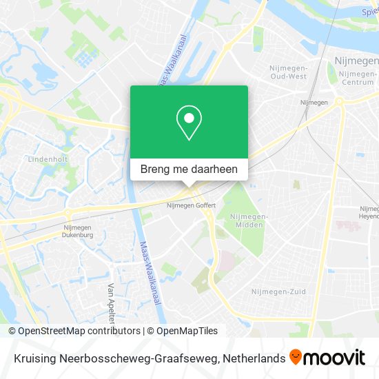 Kruising Neerbosscheweg-Graafseweg kaart