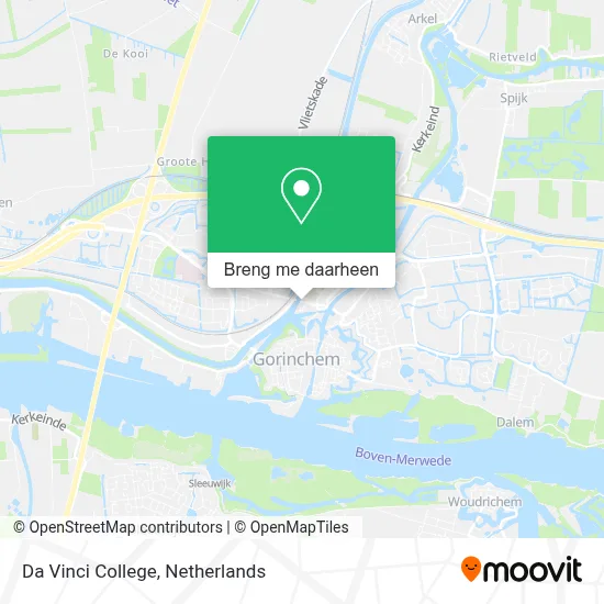 Da Vinci College kaart