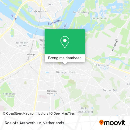 Roelofs Autoverhuur kaart