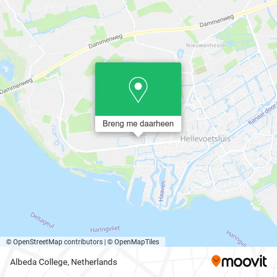 Albeda College kaart