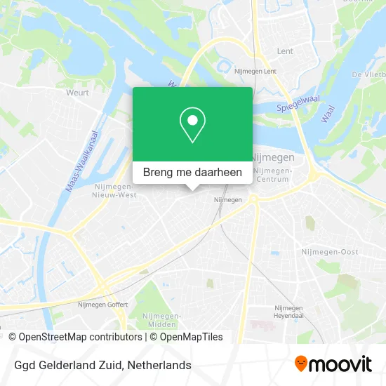 Ggd Gelderland Zuid kaart