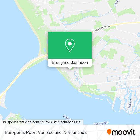 Europarcs Poort Van Zeeland kaart
