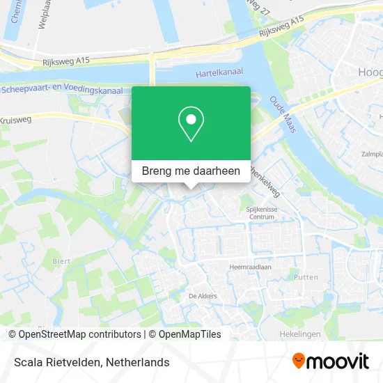 Scala Rietvelden kaart