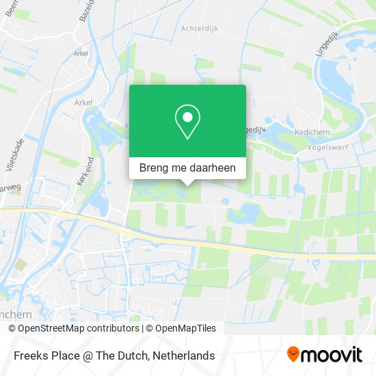 Freeks Place @ The Dutch kaart