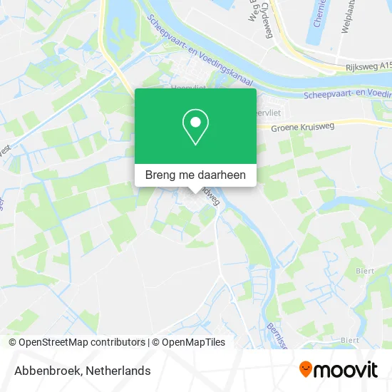 Abbenbroek kaart