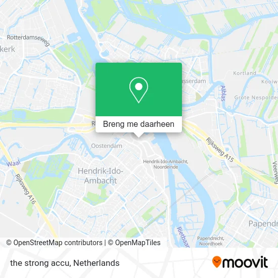 the strong accu kaart