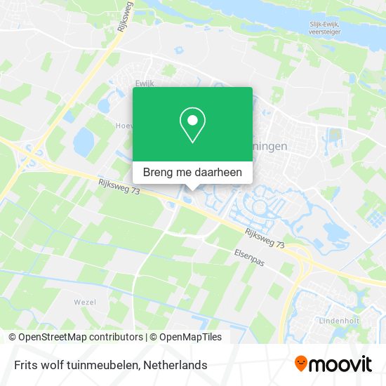 microfoon Kabelbaan gebonden Hoe gaan naar Frits wolf tuinmeubelen in Beuningen via Bus of Trein?