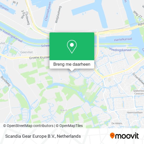 Scandia Gear Europe B.V. kaart