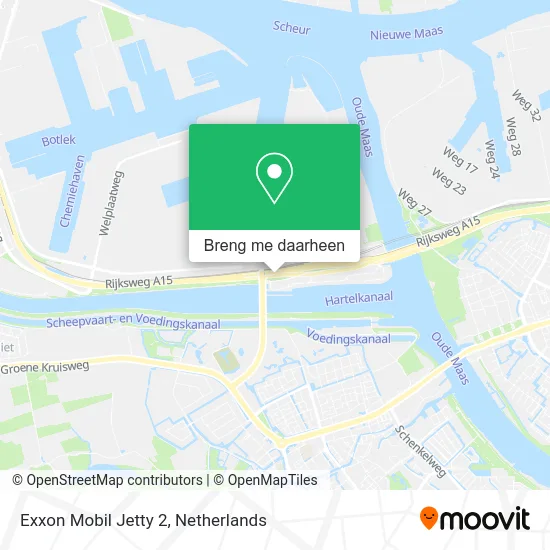 Exxon Mobil Jetty 2 kaart