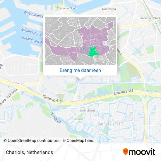 Charlois kaart