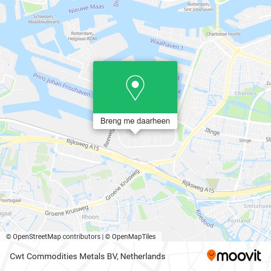 Cwt Commodities Metals BV kaart