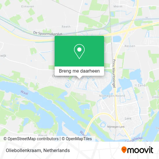 Oliebollenkraam kaart