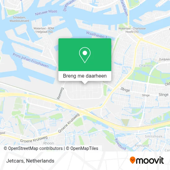Jetcars kaart