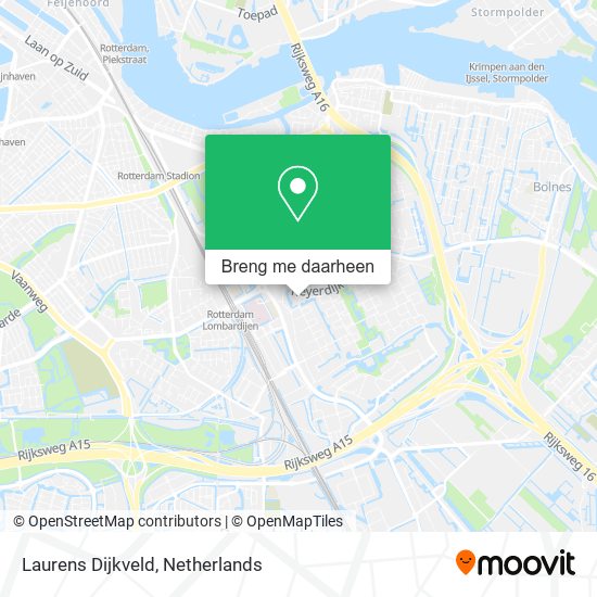 Laurens Dijkveld kaart