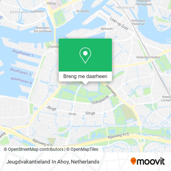 Jeugdvakantieland In Ahoy kaart