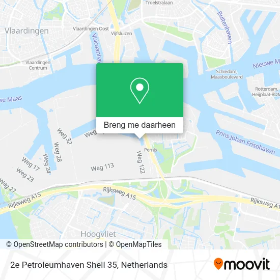 2e Petroleumhaven Shell 35 kaart