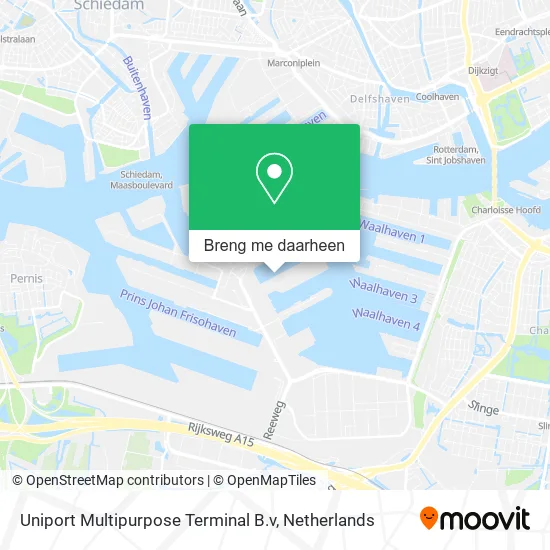 Uniport Multipurpose Terminal B.v kaart