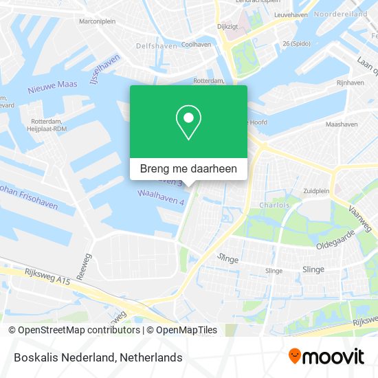 Boskalis Nederland kaart