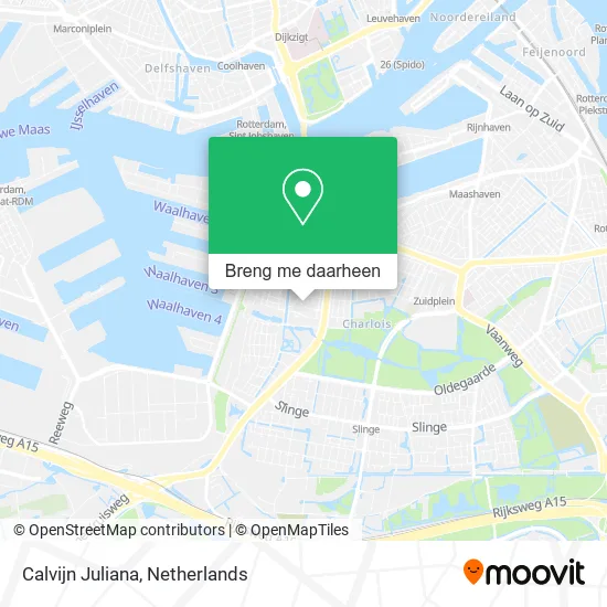 Calvijn Juliana kaart