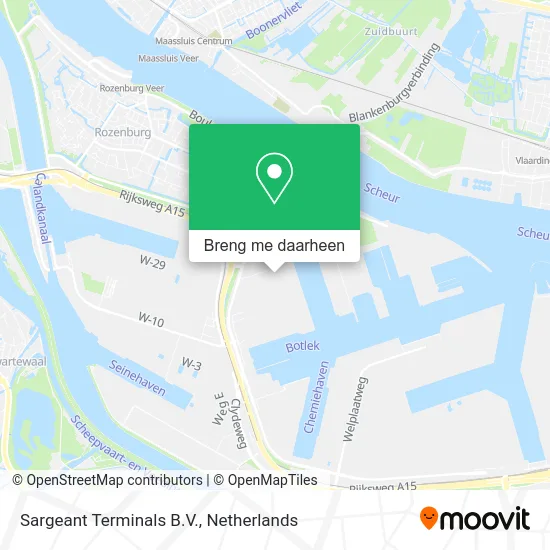 Sargeant Terminals B.V. kaart