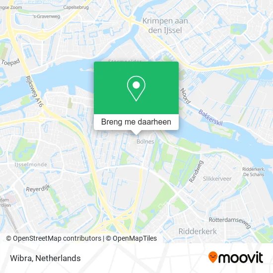 Wibra kaart