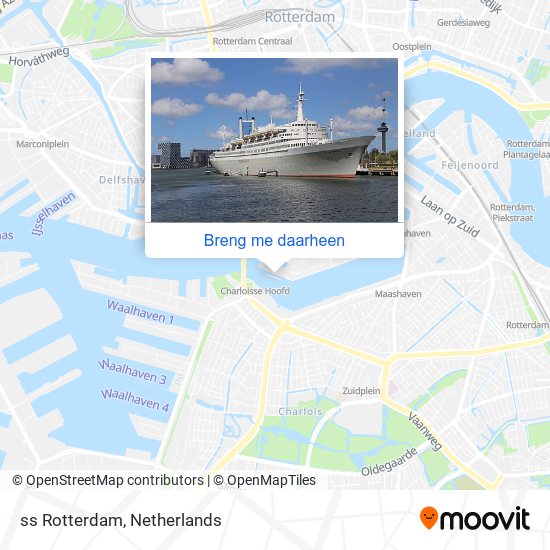 ss Rotterdam kaart