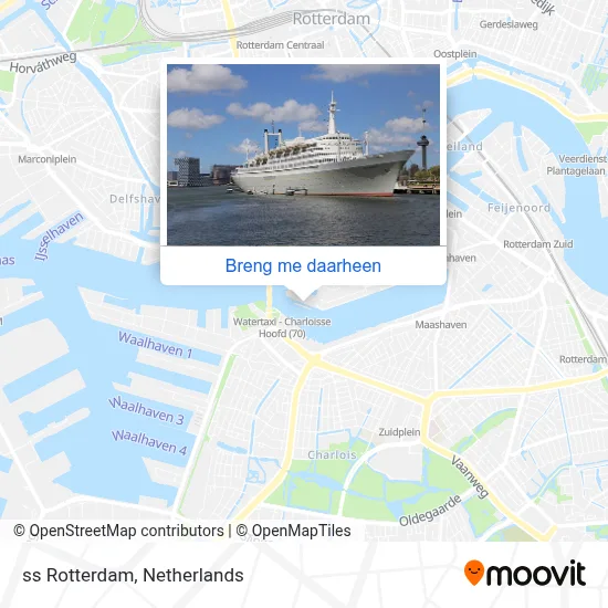 ss Rotterdam kaart