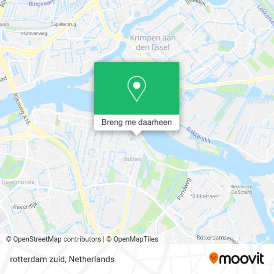 rotterdam zuid kaart