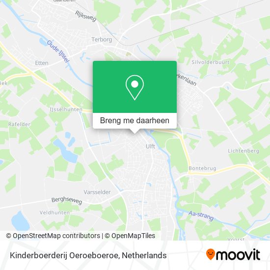 Kinderboerderij Oeroeboeroe kaart