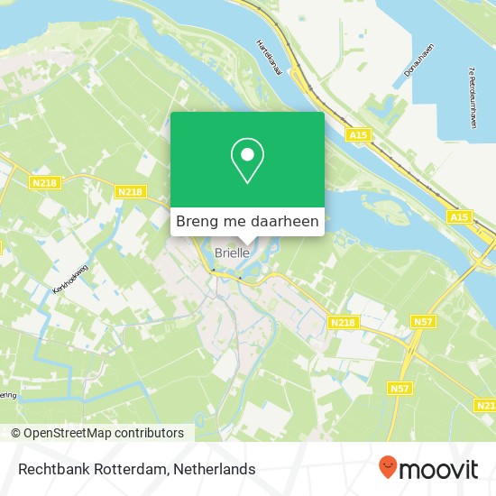 Rechtbank Rotterdam kaart