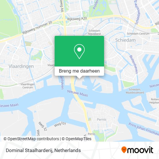 Dominal Staalharderij kaart